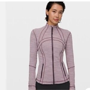 lululemon athletica Lavender Heather Full-Zip define Jacket